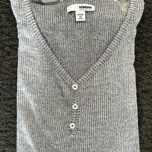 Sonoma woman’s long sleeve shirt, super soft, size Medium